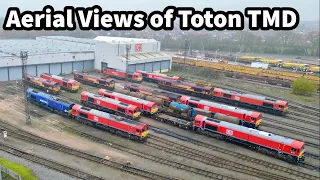 AERIAL VIEWS of Toton TMD & Scrap Line