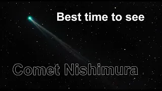 Comet Nishimura. 'Once in a lifetime' sight or just more media hype?