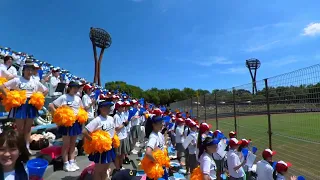 第105回全国高等学校野球選手権記念愛知大会  IN  岡崎レッドダイヤモンドスタジアム🏟️へ中京大中京の応援席　📣　🥳