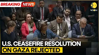 Israel war: Russia, China and Algeria voted against the resolution | Breaking | WION