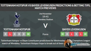 Tottenham vs Bayer Leverkusen PREDICTION (by 007Soccerpicks.com)