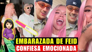 🤰INCREIBLE! KAROL G CONFIESA ESTA EMBARAZADA DE FEID