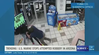 Former US Marine stops attempted armed robbery with ease in Arizona