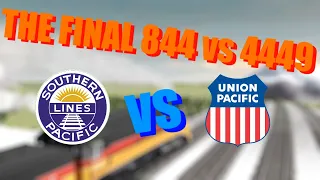 UNION PACIFIC 844 vs SOUTHERN PACIFIC 4449 FINALE