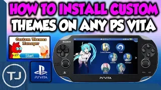 Install Custom Themes On PS Vita 3.65/3.68 (Custom Themes Manager)