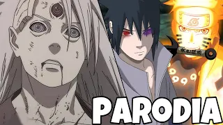 Naruto y sasuke vs Uchiha Mandarria 😂😂 || Naruto Dominicano