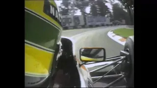 F1, Italy 1990 - Ayrton Senna OnBoard