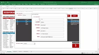 FULL TUTORIAL SISTEM PENCARIAN DATA TERLENGKAP | PENCARIAN DATA BEDA SHEET DENGAN VBA