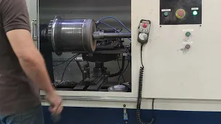 Repuxo de caldeirão Torno automático cnc