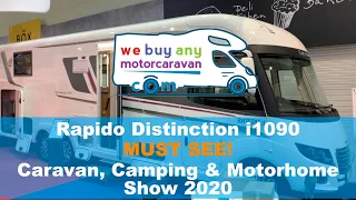 Rapido Distinction i1090 Walk Around  - Caravan Camping & Motorhome Show 2020 MUST SEE!