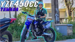 Se LEVANTA SOLA! Un DIA CON LA YAMAHA YZF450CC