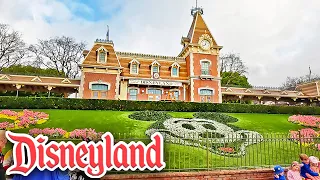 Disneyland Morning Walkthrough - February 2024 [4K POV]