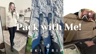 Pack with Me for a Ski Trip! | How to Pack for Skiing