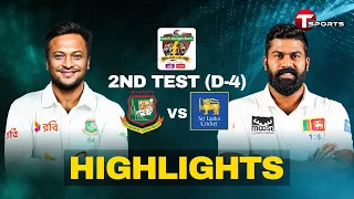 Highlights | Bangladesh vs Sri Lanka | 2nd Test | Day 4 | T Sports