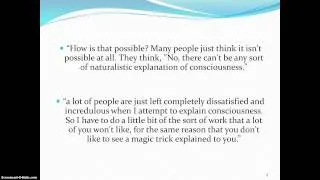 Daniel Dennett - The illusion of consciousness