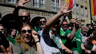 SC Preußen Münster: Meisterfeier auf dem Prinzipalmarkt