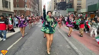 🇲🇽 🇧🇴Bolivian Caporales at Mexican Independence Day Parade New York 2023