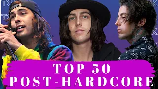 Top 50 Post-Hardcore Songs (YouTube + Spotify). Best Post-Hardcore Songs
