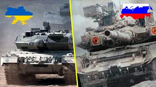 Are the Newest Russian Tanks Prepared to Fight Ukraine Leopard?