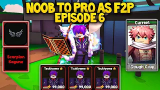 Noob To Pro As "F2P" [Episode-6] | Anime Punch Simulator | Roblox