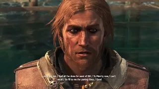 Edward Kenway Meets his Daughter for the First Time - Assassin's Creed IV Black Flag True Ending