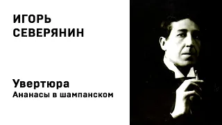 Игорь Северянин Увертюра Ананасы в шампанском Учи стихи легко Аудио Стихи Слушать Онлайн