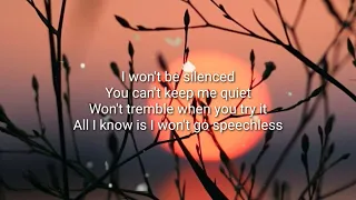 Speecless-Naomi Scott| lyric | from aladdin movie| cover by Emma Heesters