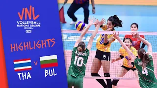 THAILAND vs. BULGARIA -  Highlights Women | Week 3 | Volleyball Nations League 2019