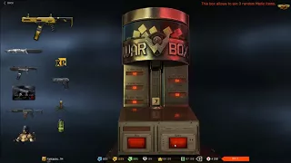 Warface Box Opening / LUCK!!!!