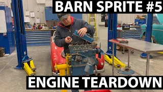 Engine Tear Down for Barn Sprite Number Five