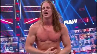 Matt Riddle hits an RKO on Xavier Woods