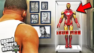 STEALING the IRON MAN SUIT in GTA 5 (Super Powers)