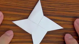 How to make a Origami Ninja Star (Paper Shuriken)