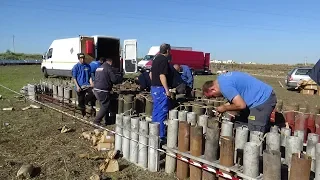 Adelfia, 9 Novembre 2018| Preparazione del Campo Fuochi|