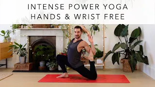 Intense Wrist Free Power Yoga Workout and Flow