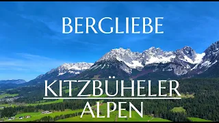 Die Kitzbüheler Alpen - Eine der schönsten Gebirgsgruppen im schönen Österreich von Oben - 4K