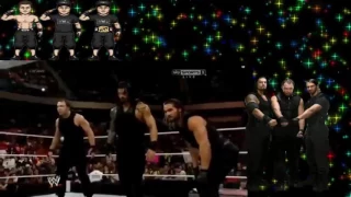 The Shield in an 11 on 3 Handicap Elimination Tag Team Match || Reigns, Ambrose & Rollins vs 13 Man