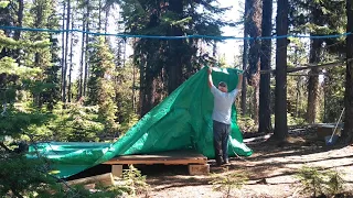 2020 Elk camp wall tent setup: EP 3