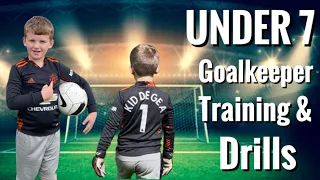 6 Year Old GK Ronnie - Under 7 Goalkeeper Training & Drills (Including some amazing saves) #16