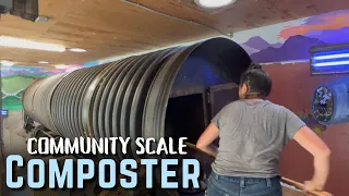 Rotating Drum Composter (community-scale, open-source design!)