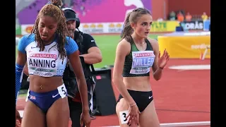 400m Women, Final, European U20 Championships, Borås SWE, 2019