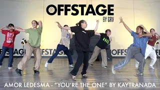 Amor Ledesma choreography to “YOU’RE THE ONE” by KAYTRANADA at Offstage Dance Studio