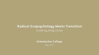 Andy Fisher - Radical Ecopsychology