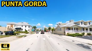 Punta Gorda Florida Driving Through