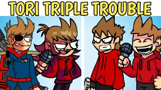 Friday Night Funkin'- TRIPLE TROUBLE BUT TORI & TORD SING IT || TORD TROUBLE || RED LEADER ||