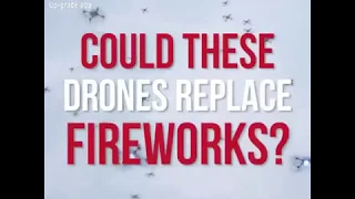 Worlds best fireworks display nights ever shooting star Drone World record broken by Microsoft Intel