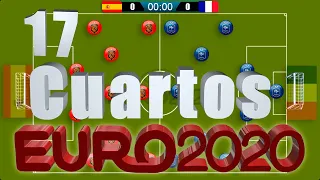 mini Euro/Eurocopa 2020 No.17 | Cuartos de Final