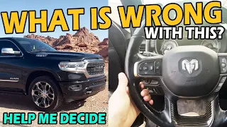 DESTROYED Steering Wheel Leather? 2019 Ram 1500 Limited | Truck Central