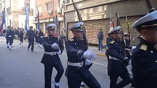 Desfile 18 de julio 2022 Escuela Naval