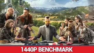 Far Cry 5 1440p Benchmark | Ultra Settings | GTX 1080 Ti